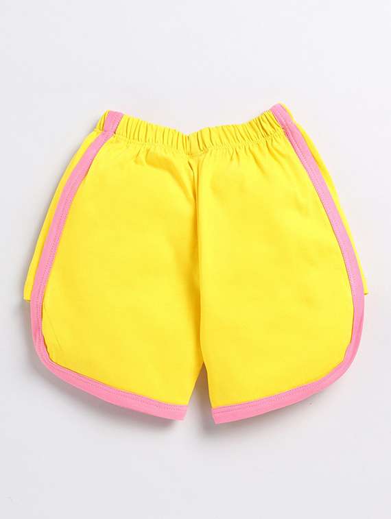 girls pack of 2 printed shorts - 22498313 -  Standard Image - 3