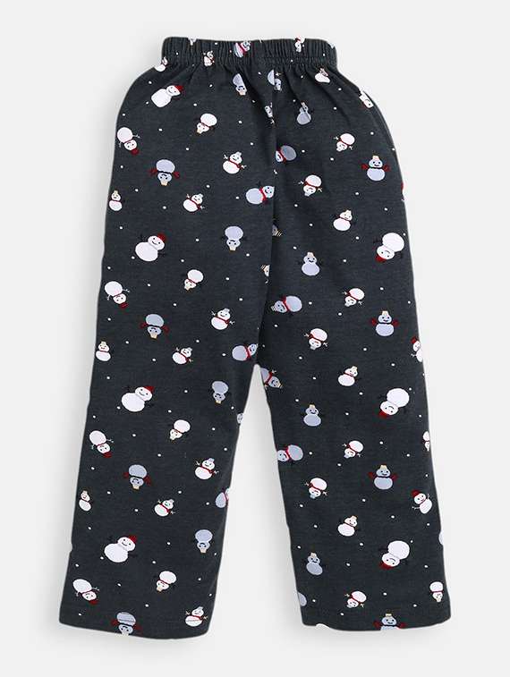 girls printed mid rise leggings