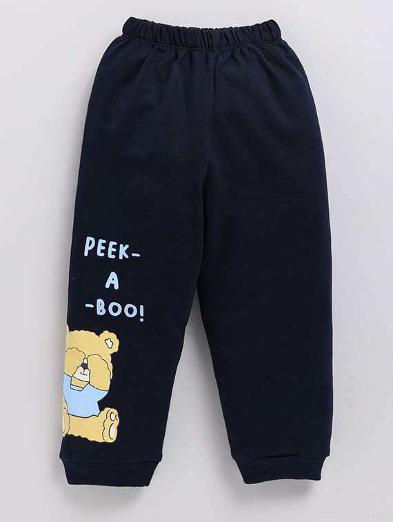 boys printed round neck full length set - 22498359 -  Standard Image - 3