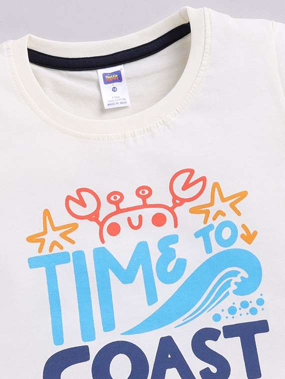 boys pack of 3 printed round neck t-shirt - 22498463 -  Standard Image - 3