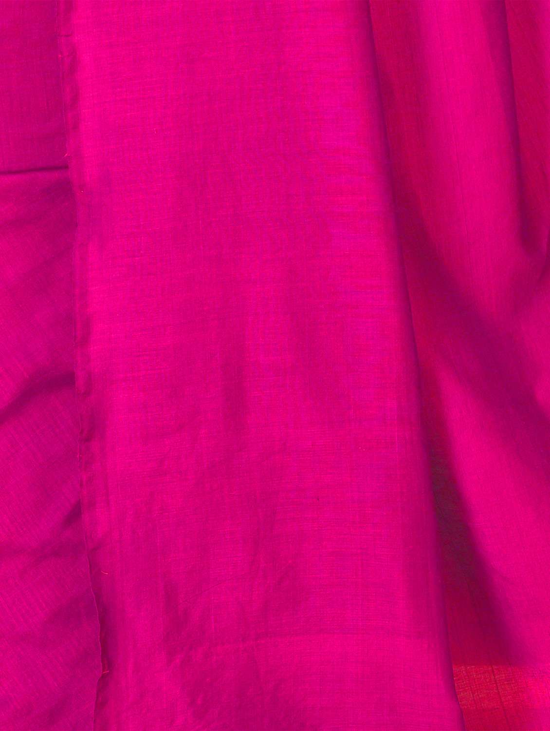 Women Solid Handloom Saree With Blouse - 22498606 -  Standard Image - 3