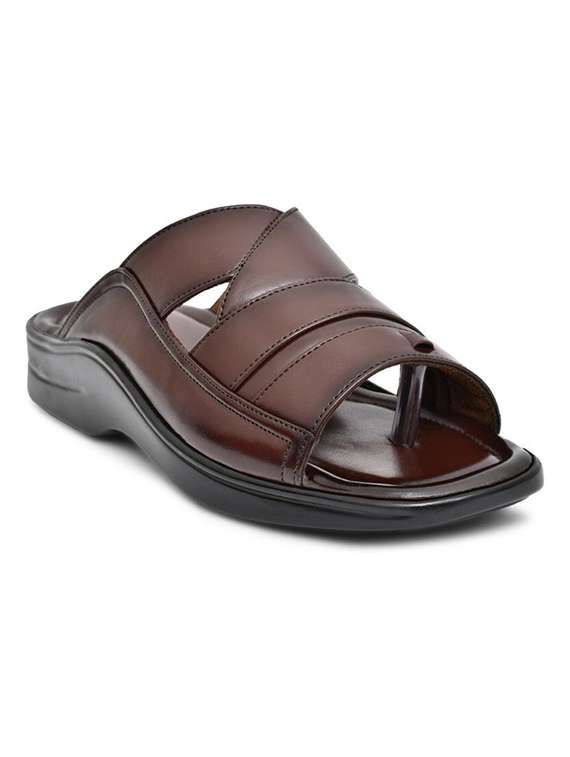 men solid toe seperator sandal