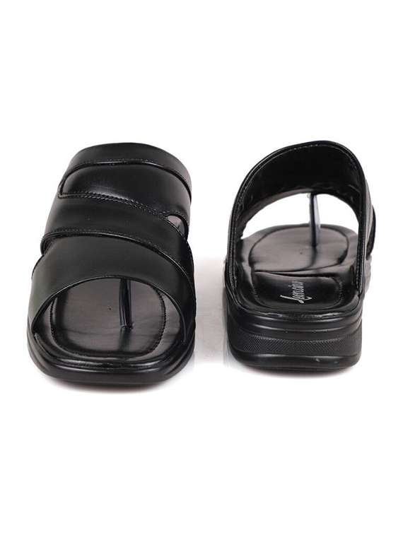 men solid slip on sandal - 22498905 -  Standard Image - 3