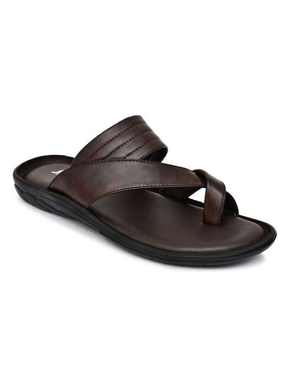 men solid one toe sandal 