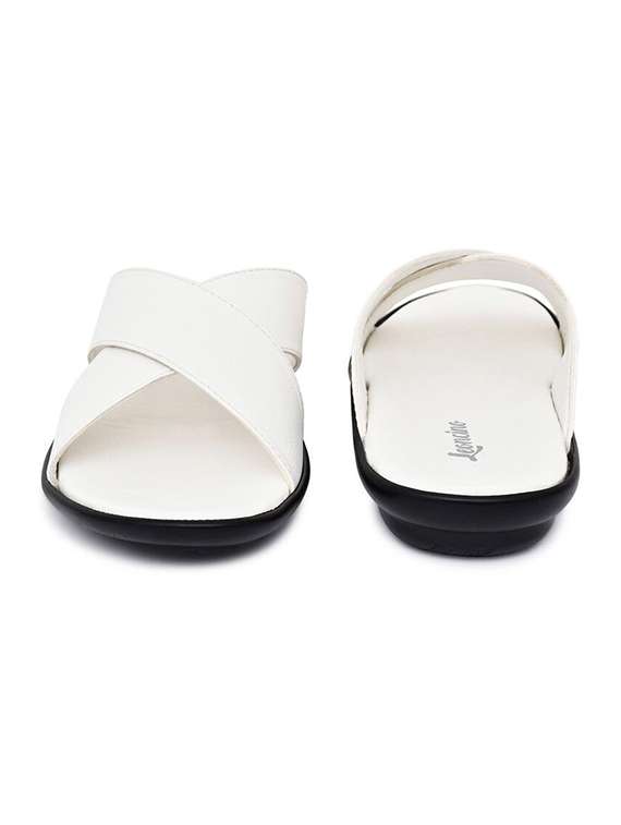 men solid slip on sandal - 22498933 -  Standard Image - 3