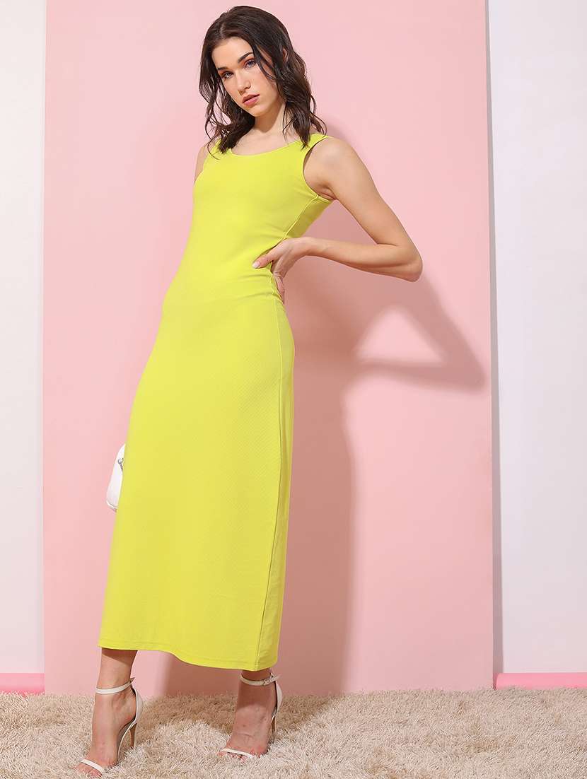 women solid sleeveless sheath dress - 22499186 -  Standard Image - 3