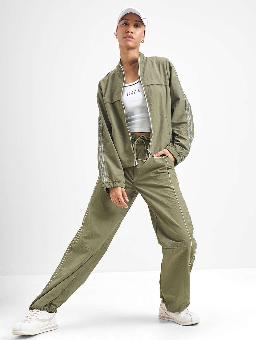women tapered long sleeves regular jacket - 22499326 -  Standard Image - 5