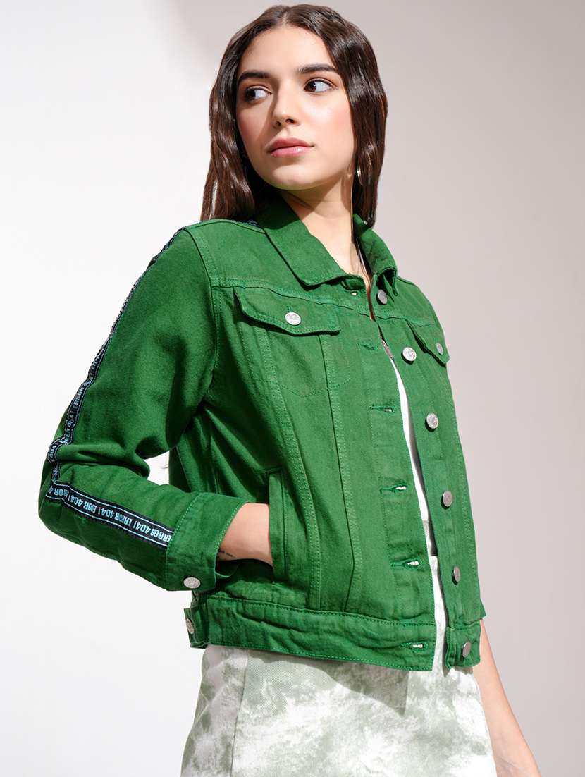 women taped long sleeves jacket - 22499329 -  Standard Image - 3