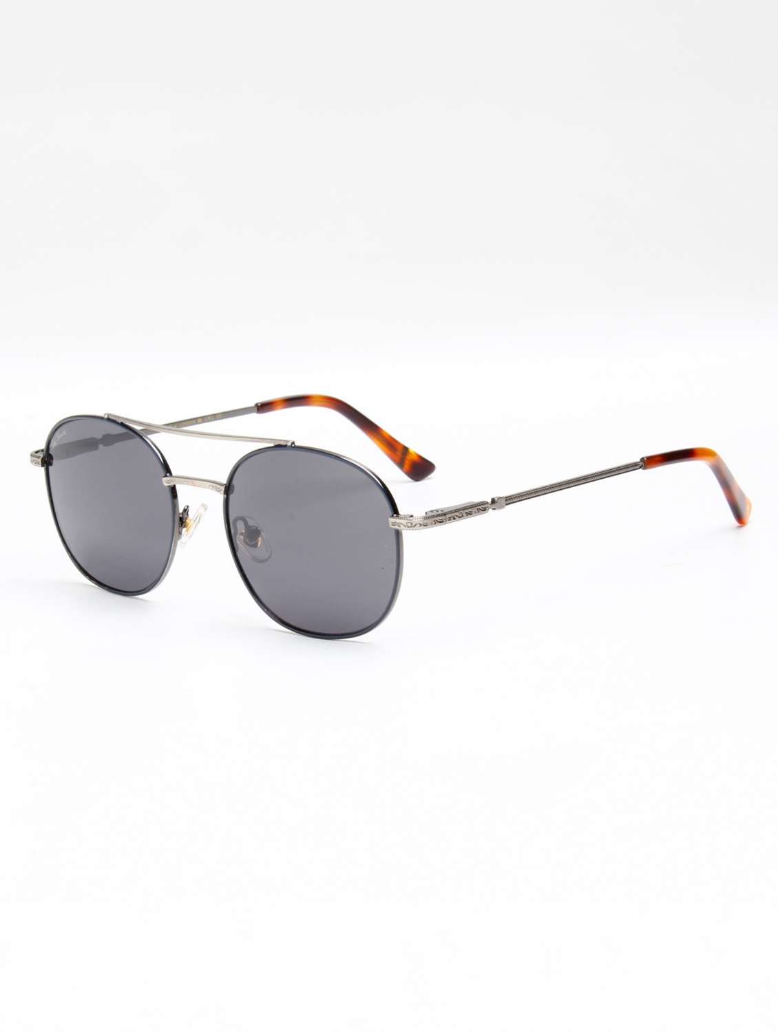 ted smith unisex aesthetic-brat gold-blue rimless sunglasses with uv protected lens - 22499934 -  Standard Image - 3