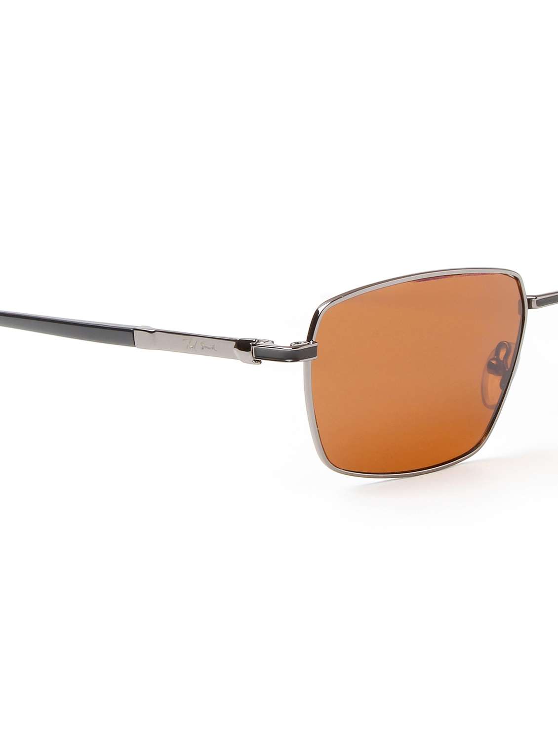 ted smith unisex aesthetic-bold gold-purple oval sunglasses with uv protected lens - 22499936 -  Standard Image - 5