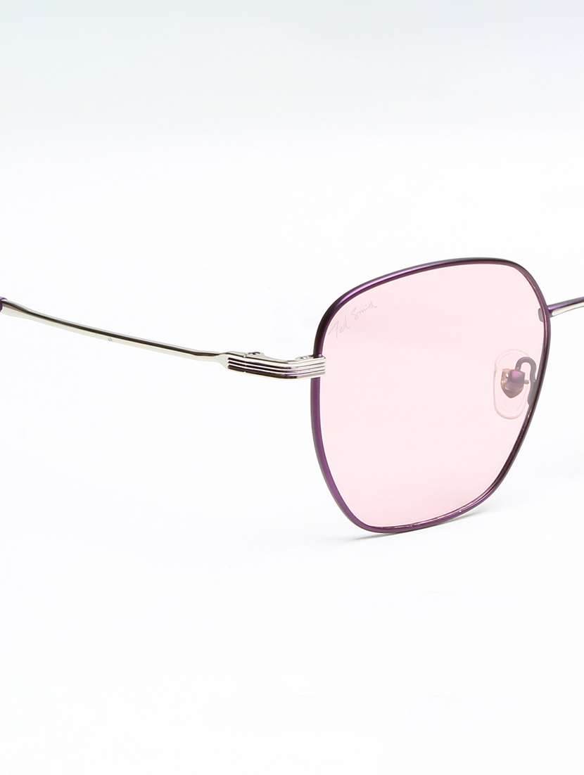 Ted Smith Unisex Pink Lens & Purple Wayfarer Sunglasses With - 22499974 -  Standard Image - 5