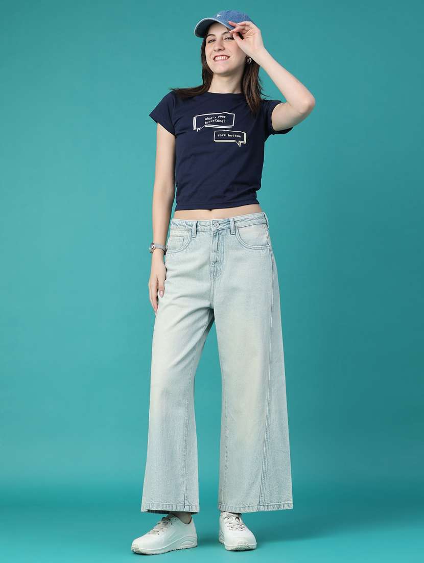 Women Printed Short Sleeves Regular Fit T-shirt - 22500790 -  Standard Image - 5