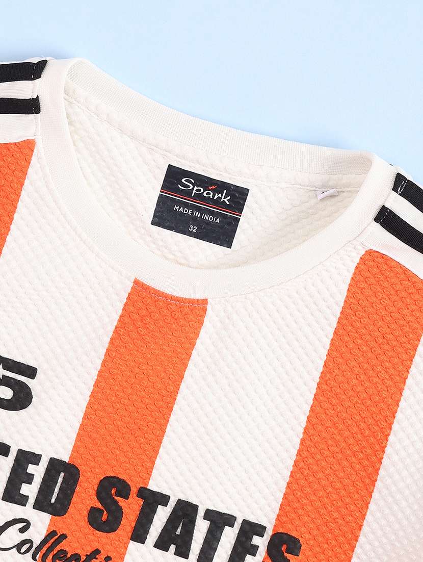 Boys Striped Short Sleeve T-shirt - 22501446 -  Standard Image - 3