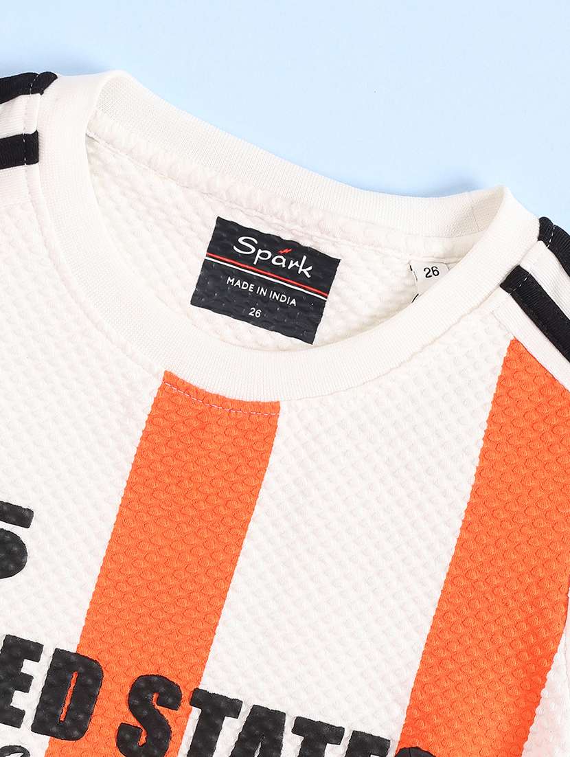 Boys Striped Short Sleeve T-shirt - 22501736 -  Standard Image - 3