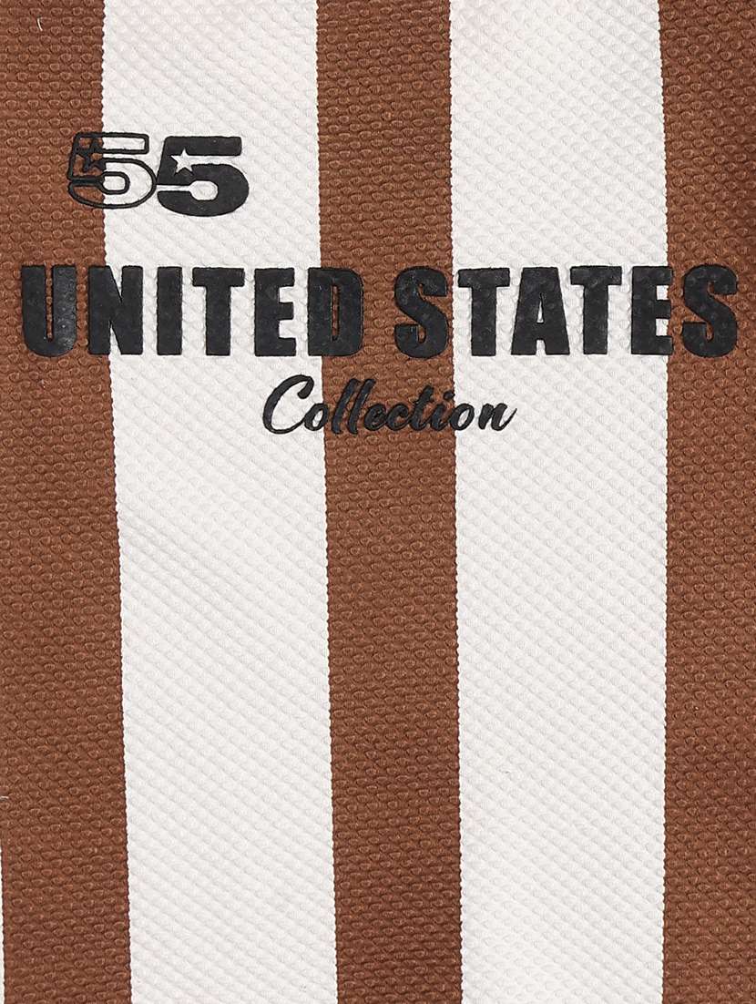 Boys Striped Short Sleeve T-shirt - 22501737 -  Standard Image - 3