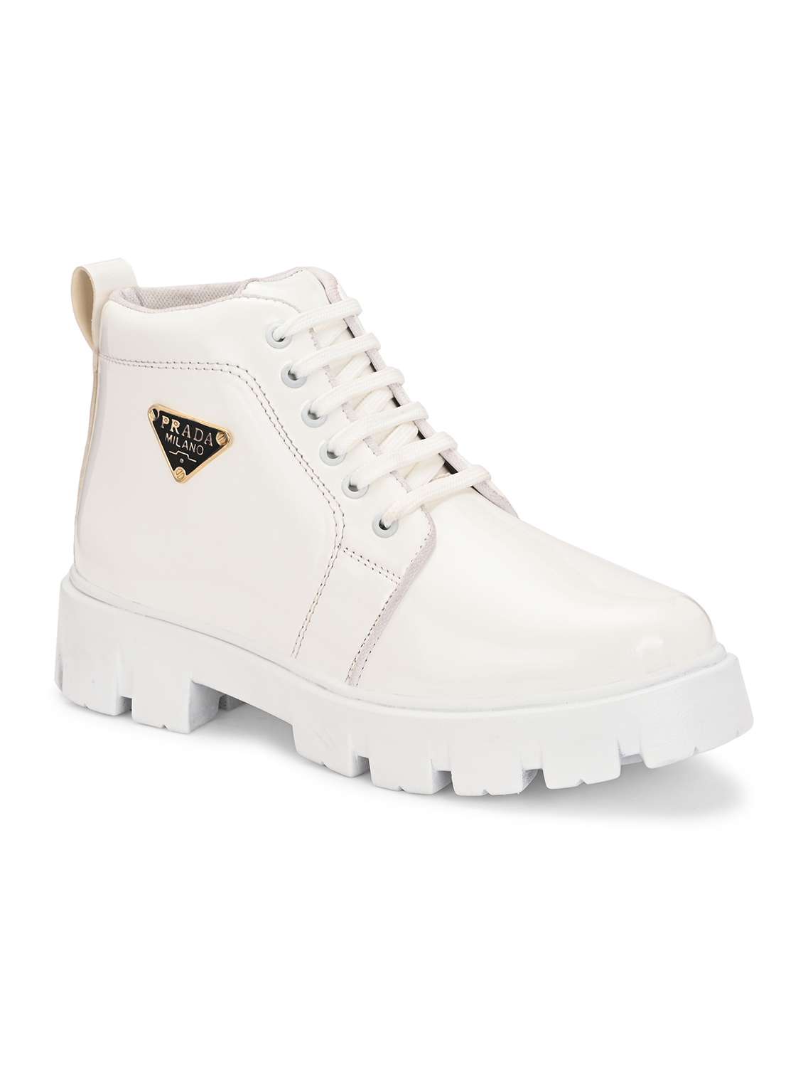 men white lace up boot - 22501870 -  Standard Image - 3