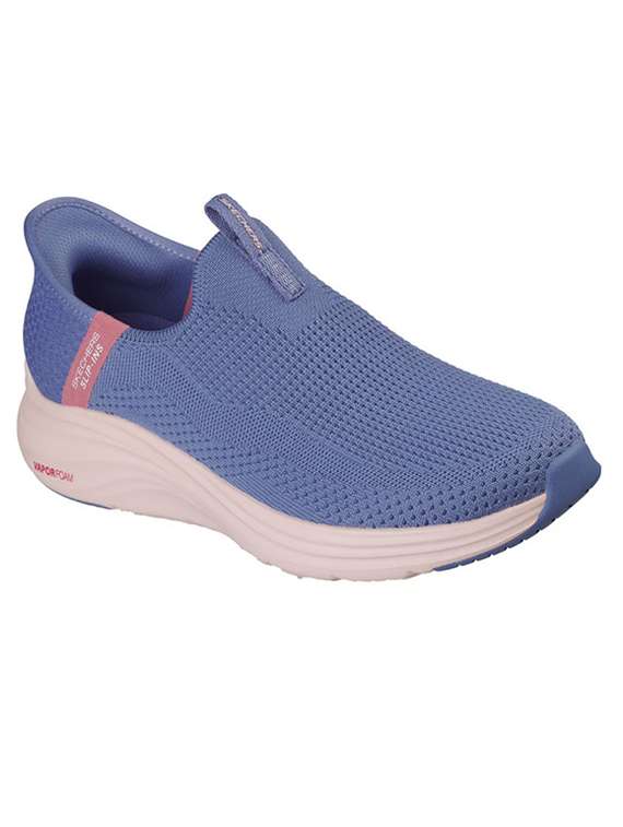 skechers vapor foam - sunset splash blue sports shoes
