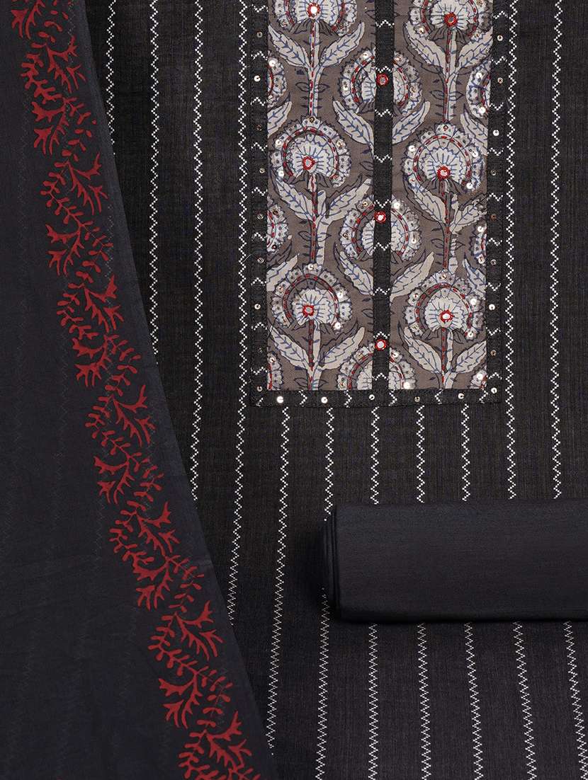 women self design unstitched suit set - 22502598 -  Standard Image - 5