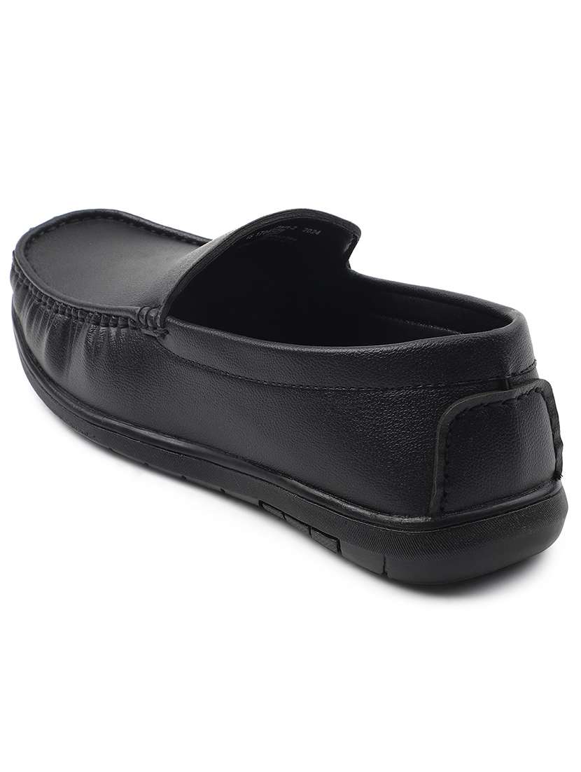 men black slip on loafer - 22502644 -  Standard Image - 3