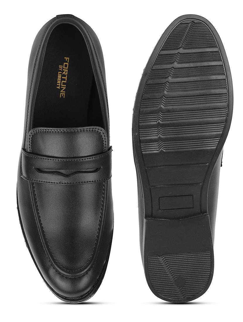 men black slip on loafer - 22502647 -  Standard Image - 5