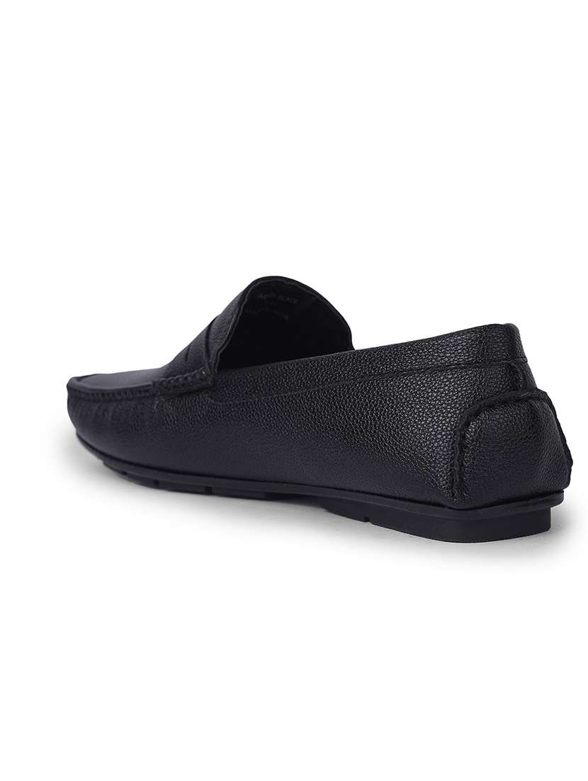 men black slip on loafer - 22502649 -  Standard Image - 3