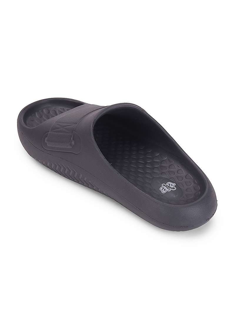 men grey slip on slider - 22502711 -  Standard Image - 3