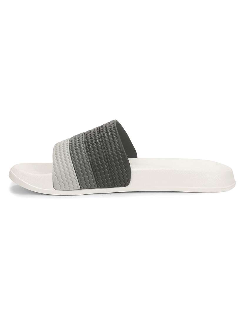 men color block slip on slider - 22502719 -  Standard Image - 3