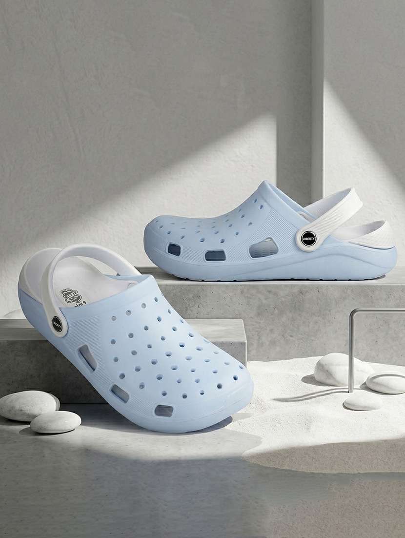 women solid slip on clogs
