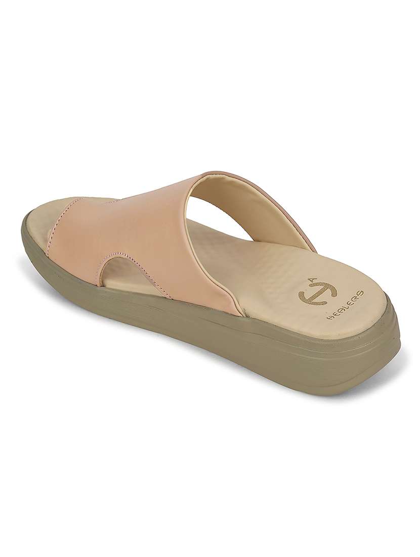women solid slip on wedges - 22503457 -  Standard Image - 3