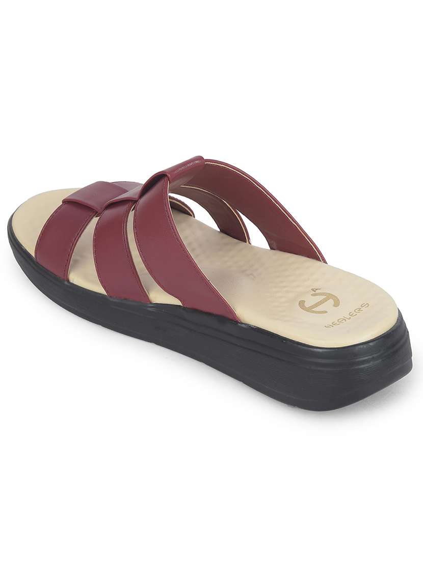 women solid slip on wedges - 22503459 -  Standard Image - 3