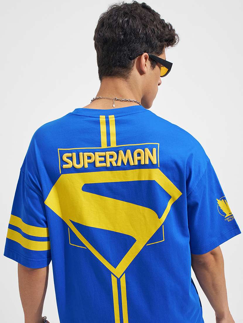 men printed short sleeve oversized t-shirt