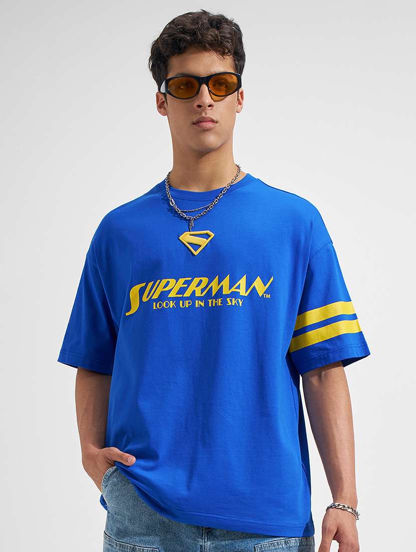 men printed short sleeve oversized t-shirt - 22503669 -  Standard Image - 3