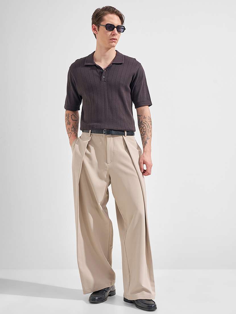 men self design short sleeve regular fit polo t-shirt - 22503680 -  Standard Image - 5