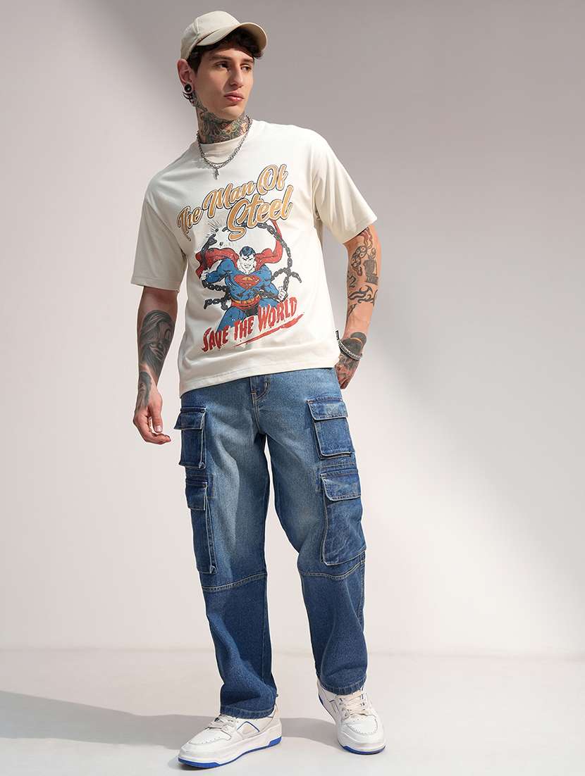 men printed short sleeve regular fit t-shirt - 22503687 -  Standard Image - 5