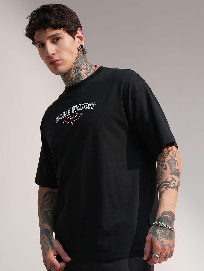 men printed short sleeve oversized t-shirt - 22503688 -  Standard Image - 3