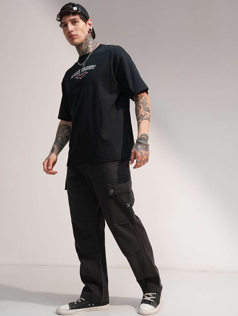 men printed short sleeve oversized t-shirt - 22503688 -  Standard Image - 5