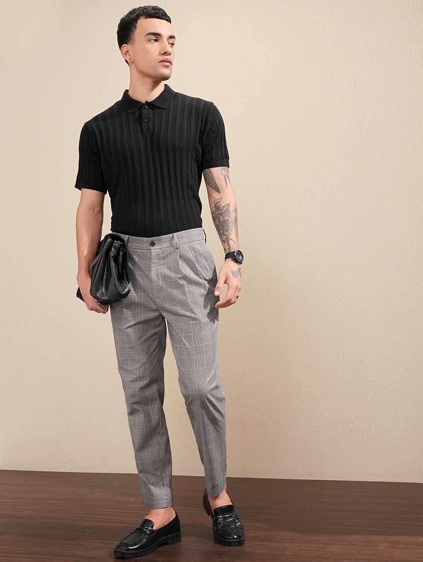 men self design short sleeve regular fit polo t-shirt - 22503725 -  Standard Image - 5