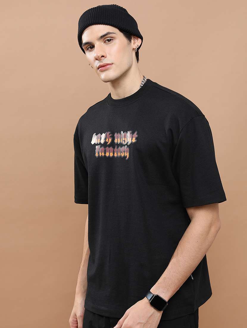 unisex printed short sleeve relaxed fit t-shirt - 22503775 -  Standard Image - 3