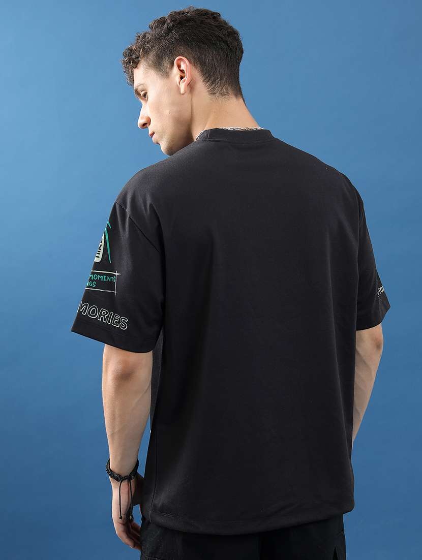unisex printed short sleeve relaxed fit t-shirt - 22503783 -  Standard Image - 5