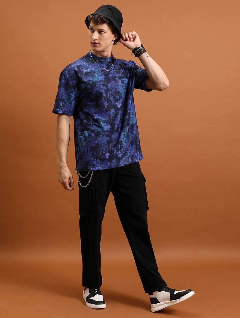 men printed short sleeve regular fit t-shirt - 22503788 -  Standard Image - 5