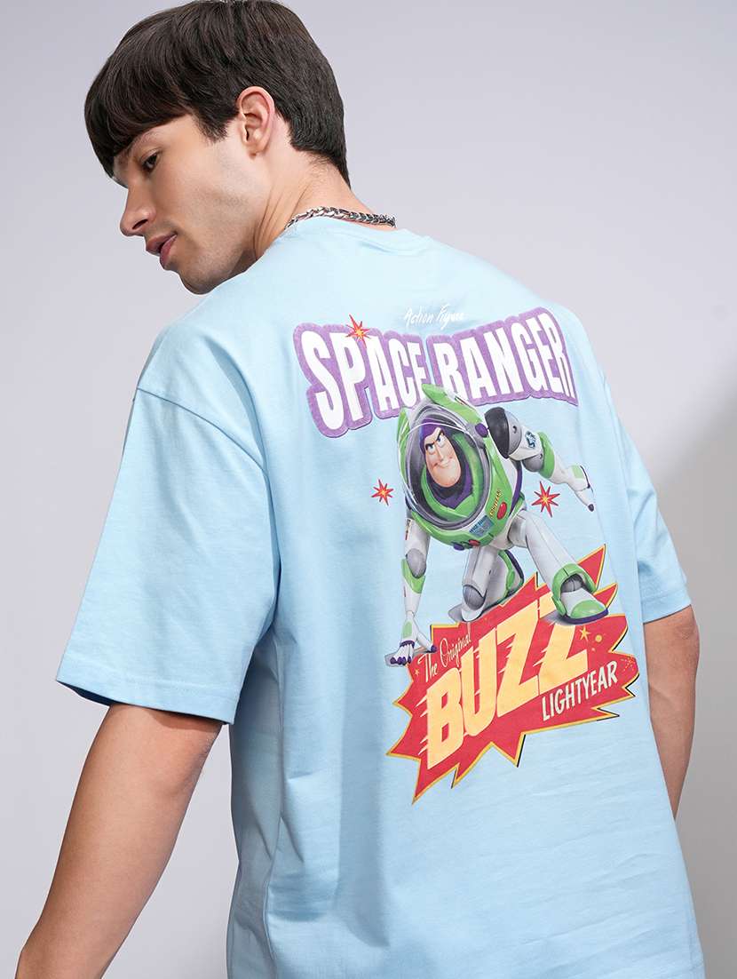 men printed short sleeve oversized t-shirt