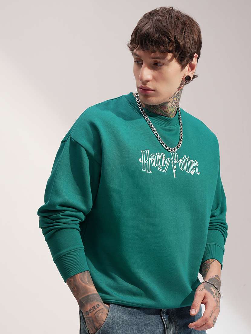 men printed long sleeve regular fit sweatshirt - 22504620 -  Standard Image - 3