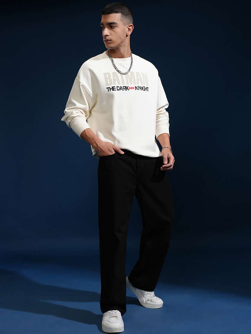 men printed long sleeve regular fit sweatshirt - 22504626 -  Standard Image - 5