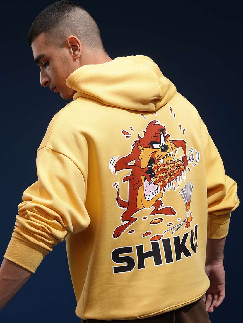 men printed long sleeve regular fit sweatshirt
