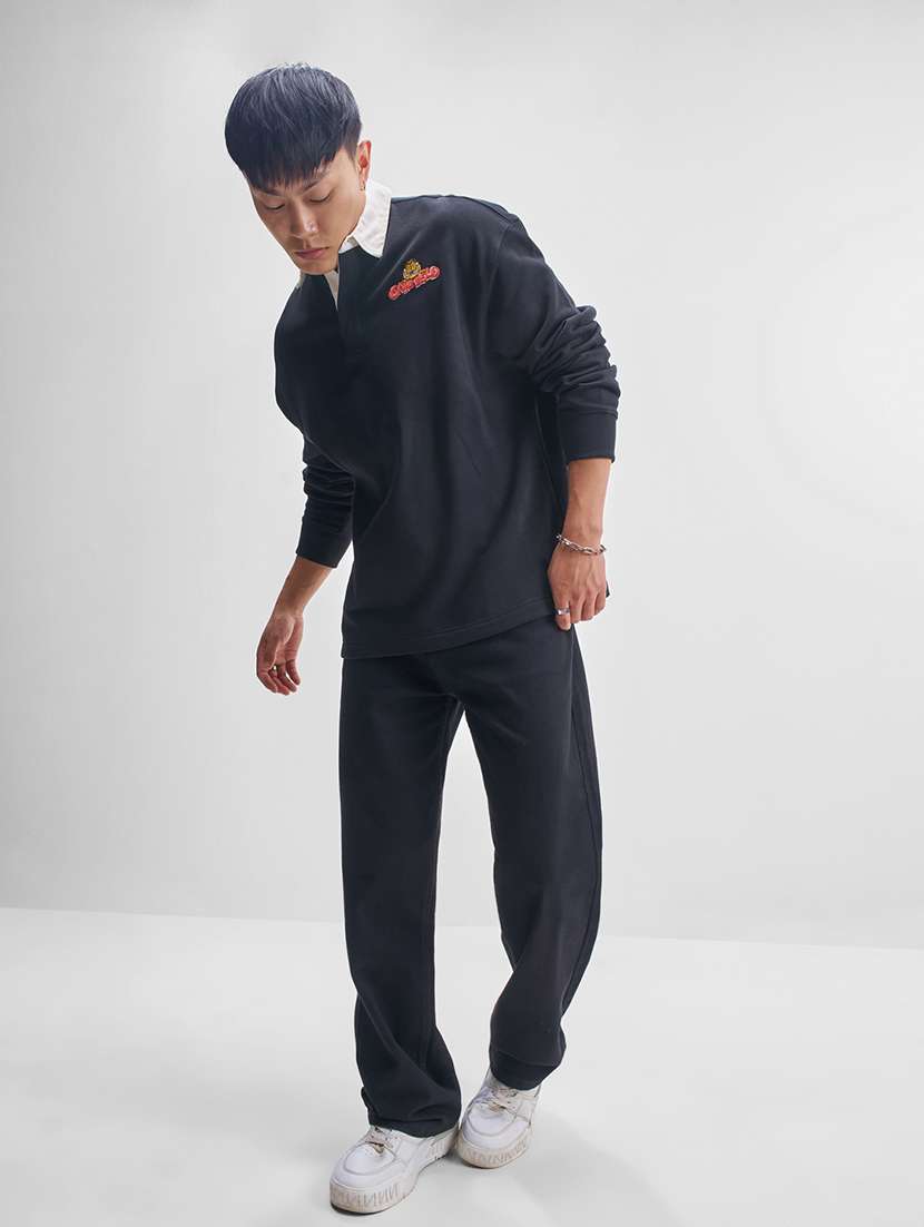 men printed long sleeve regular fit sweatshirt - 22504649 -  Standard Image - 5