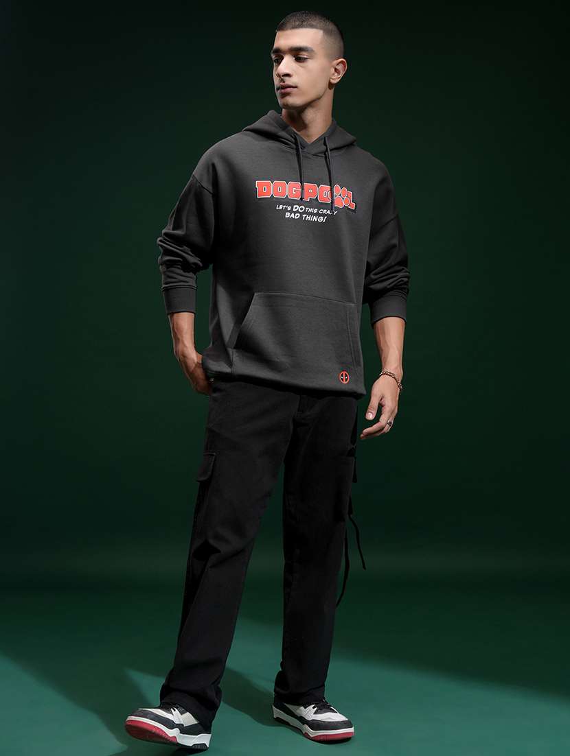 men printed long sleeve regular fit sweatshirt - 22504664 -  Standard Image - 5