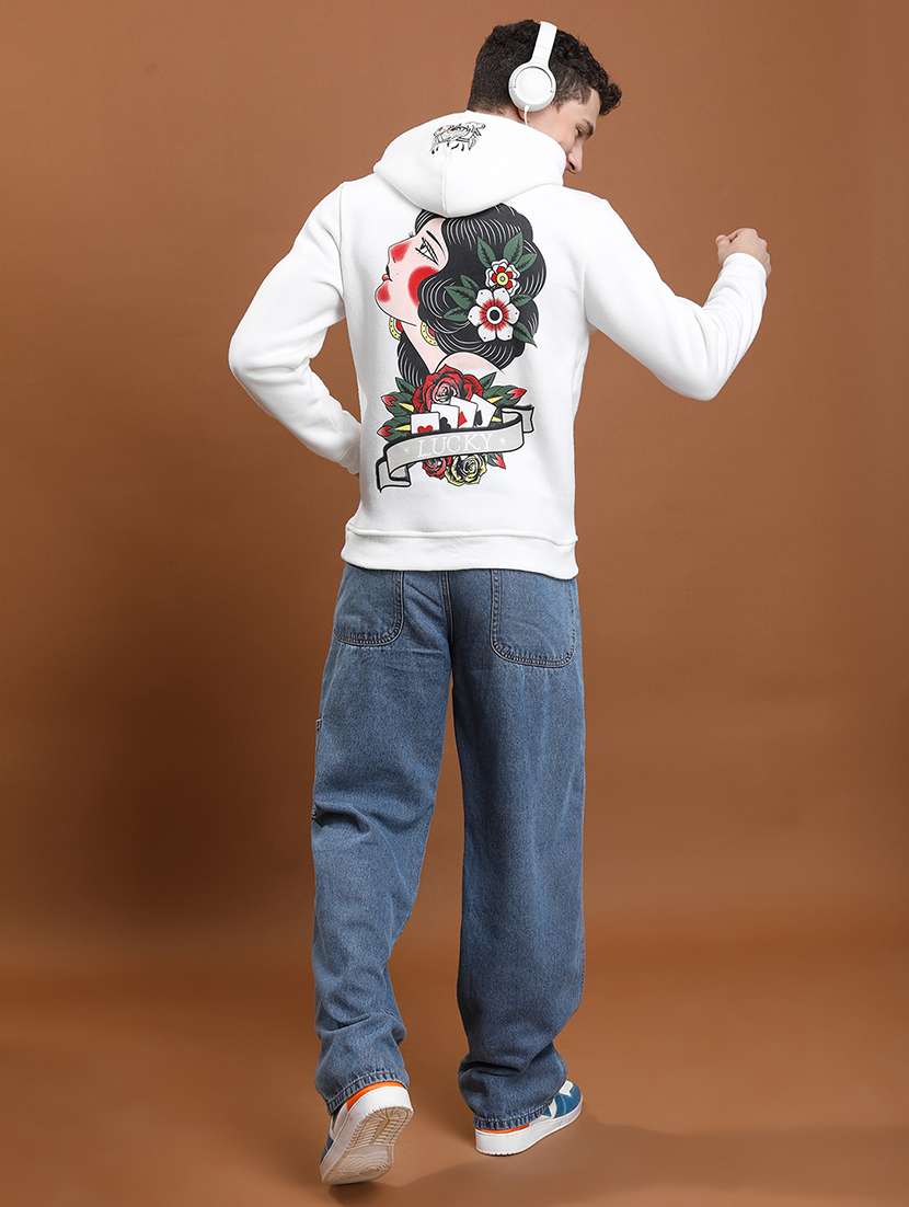 men printed long sleeve regular fit sweatshirt - 22504676 -  Standard Image - 5