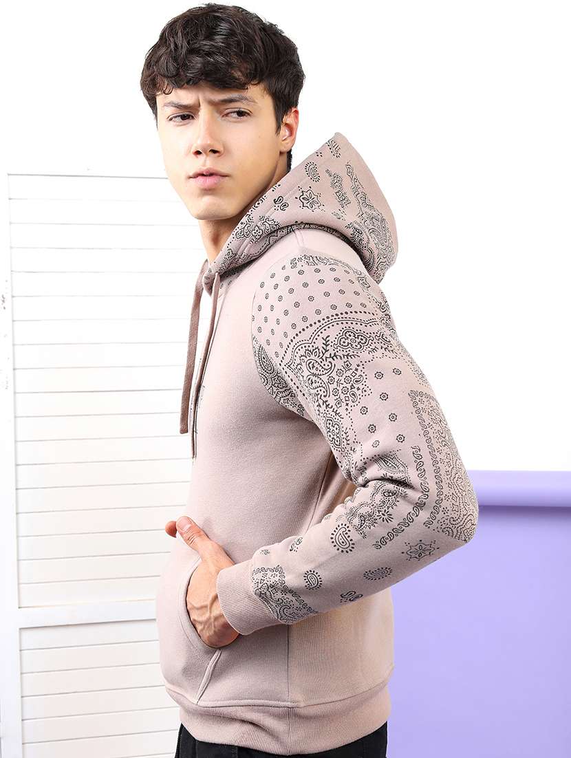 men printed long sleeve regular fit sweatshirt - 22504685 -  Standard Image - 3