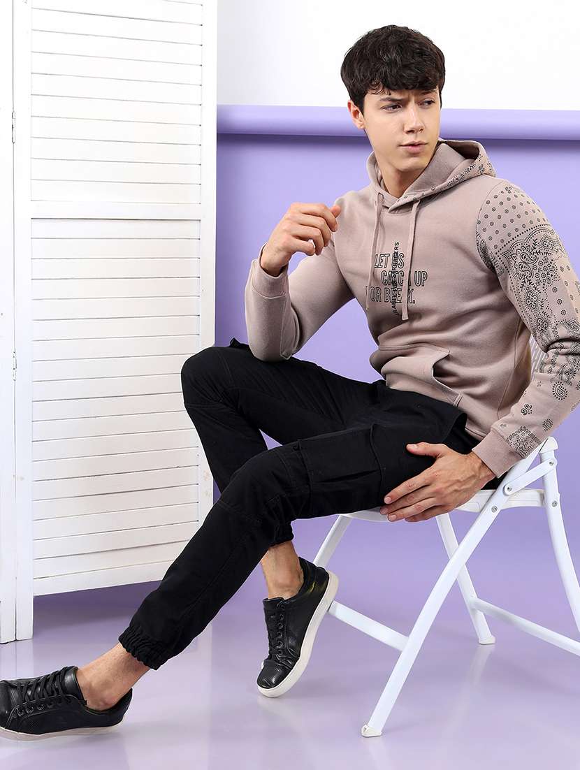men printed long sleeve regular fit sweatshirt - 22504685 -  Standard Image - 5