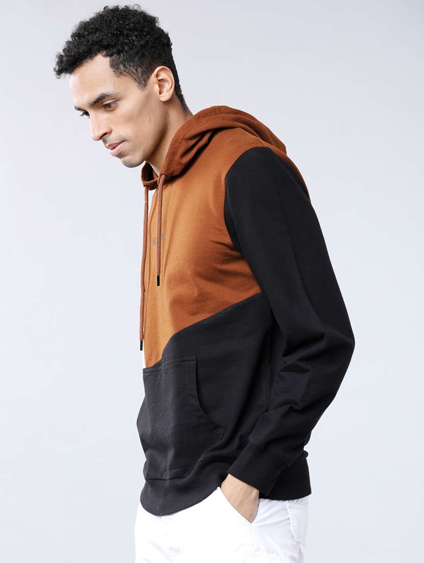 men color block long sleeve regular fit sweatshirt - 22504690 -  Standard Image - 3